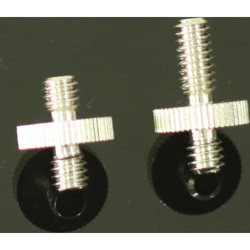 2pcs different length 1/4" Male Threaded to 1/4" Male Threaded screw Adapters (pack of Two)
