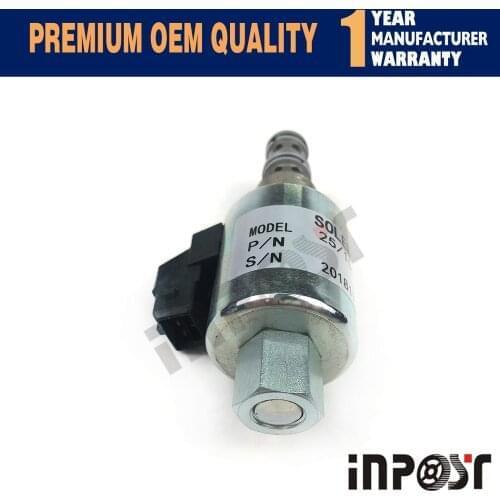 332/M5111 25/105200 12v Solenoid Valve for JCB Backhoe Loader JCB 1400B 1550B 3CX JCB 4CX