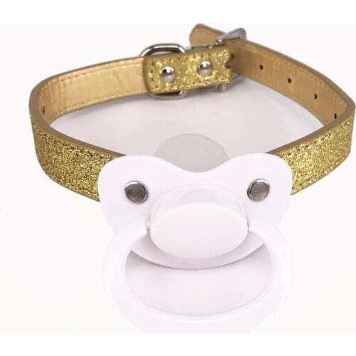 ABDL Adult Baby Pacifier Large Size with Clip Chain Adult Pacifier DDLGDddy Dummy Little Girl Pacifier Clip Holder adult paci