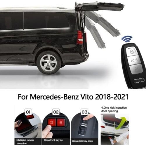 Car Electric Tail Gate Lift Tailgate Assist System For Mercedes Benz Vito 2018-2021 Remote Control Trunk Lid Lift kick Sensor
