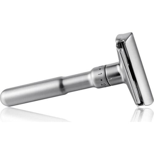 Safety Razor Straight Razor for Men Adjustable Close Shaving Classic Double Edge Razor Blades Knife Replacement Shaving Set