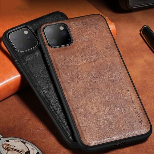 Leather Case For iPhone 12 Pro Max 11 XR XS Max X 8 7 6S Plus Case Original Shockproof Ultra Light Back Cover For iPhone 12 Pro