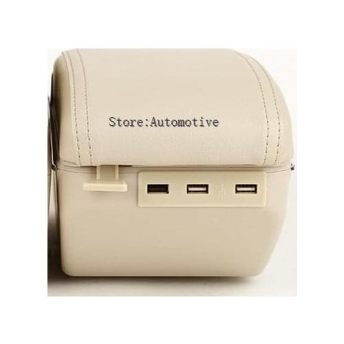 For Citroen c-elysee/ for Peugeot 301 armrest central Store content Storage box with cup holder ashtray accessories 2012-2014