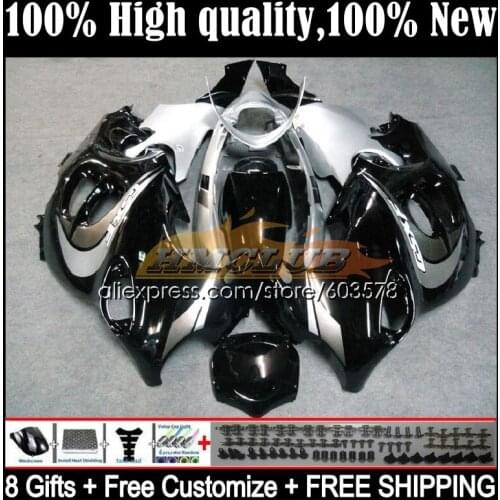 Body For SUZUKI KATANA GSX750F GSXF 600 750 1CL.6 GSXF600 03 04 05 06 07 GSXF750 2003 2004 2005 2006 2007 Fairing Black silver