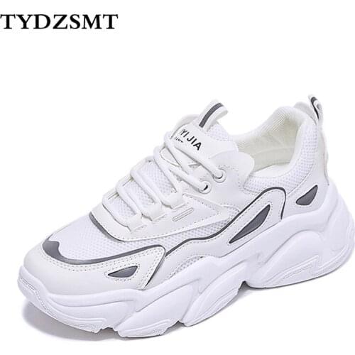 TYDZSMT Women Platform Sneakers Famale Casual Daddy Shoes Classic Style Ladies Trainers Footwears Fashion Design Womens Shoes