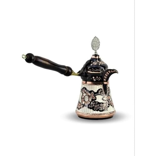 Morya Copper Turkish Coffee Pot Moka Pot Pour Over Coffee Pots Cafetera Espresso Stove Top Coffee Maker Kettle Pitcher Barista