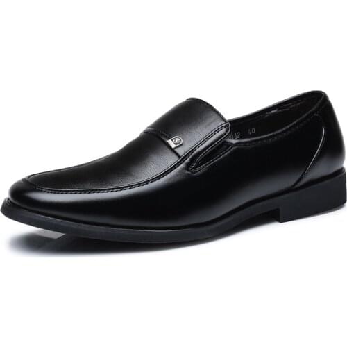 New Leather Loafers For Men Shoes Slip-On Business Men Official Shoes Breathable Formal Shoes Men Zapatos Oxford Hombre Fad