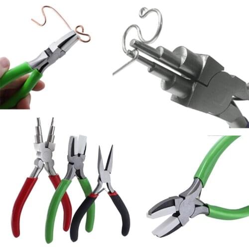Jewelry Making kit 3 Pieces Jewelry Pliers Wire Cutter Jewelry Making Beading Repair Supplies&Crafting