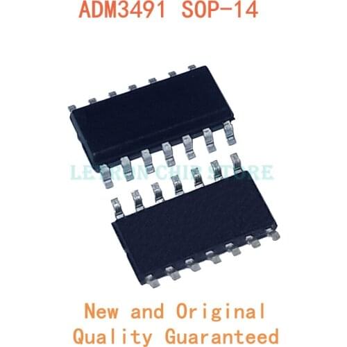 5PCS ADM3491 SOP14 ADM3491AR SOP-14 ADM3491ARZ SOP SOIC14 SOIC-14 SMD new and original IC Chipset
