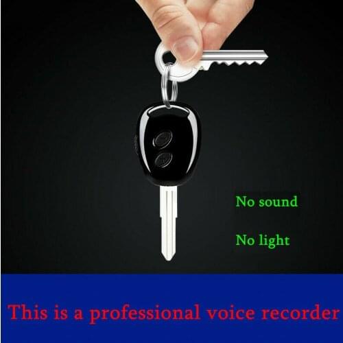 Newly Hot 8GB/16GB Mini Digital Voice Recorder MP3 Player Dictaphone Micro Car Key Sound Recorder Long Distance Voice Recorder