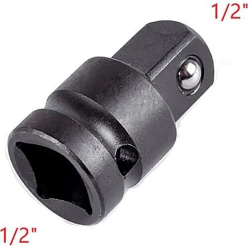 Socket Convertor Adapter Reducer 1/2 To 1/2 Impact Socket Adaptor Repair Tool (HRC) 40 ± 2 For Electric Or Pneumatic Wrench