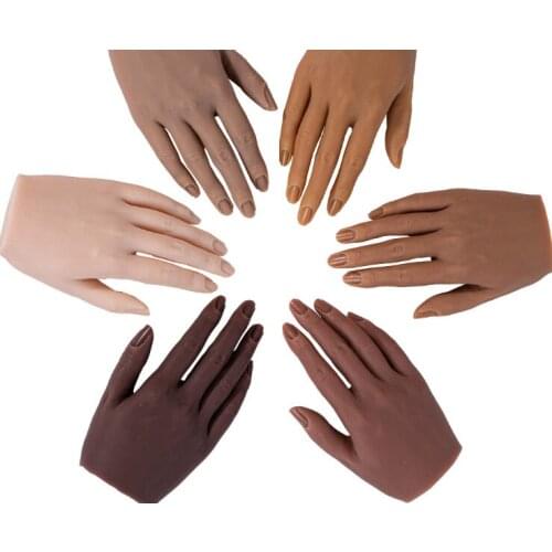 Sexy Bendable Hand Model Silicone Real Person Inverted simulation Hand Mannequin Shooting Hot Sale