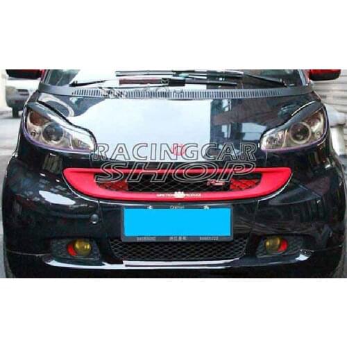 REAL CARBON FIBER SMART fortwo (451) Coupe/Cabrio Headlight Brows Lids Eyebrows Eyelids 07-14 M115E