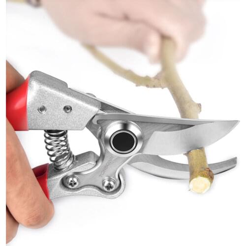 Garden Hand Pruner withSK5 Steel Blades Pruning Shear Garden Cutting Tools for Tree Trimmers Orchard Shears