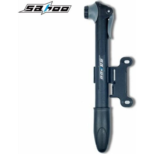 SAHOO Wholesale Black Bicycle Mountain Mini Nylon Ultra-light Inflatable Tire Pump
