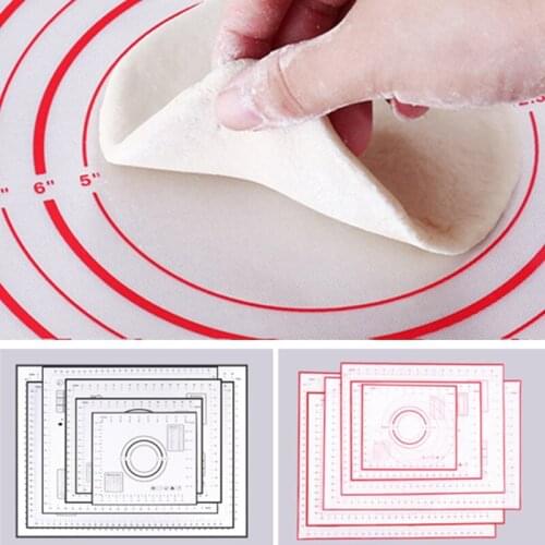 80*60cm/40*60CM Silicone Baking Mat Pizza Dough Maker Pastry Kitchen Gadgets Cooking Tools Utensils Bakeware Kneading Accessorie