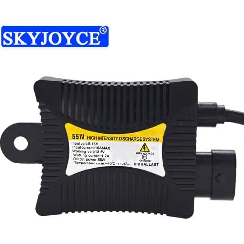 SKYJOYCE 12V DC 55W Xenon HID Replacement Ballast For Auto Lights H1 H3 H7 H11 HB3 HB4 Car Light Slim Electronic Digital Ballast