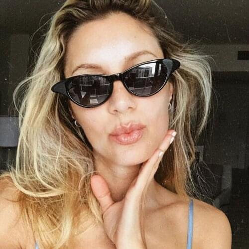 New Fashion Cat Eye Sunglasses Women Brand Designer Vintage Gradient Cat Eye Sun Glasses Shades For Women UV400 zonnebril dames