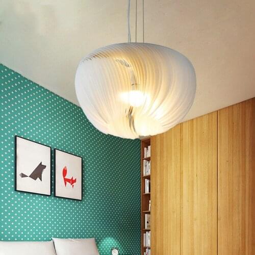 Modern LED Round Pendant Light Chandelier White Ceiling Lamp Home Decor Fixture LED Suspension Lamps PA0473