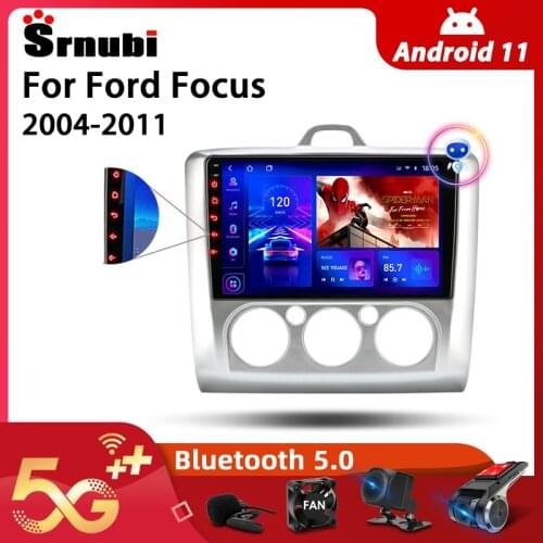 Android 10 2Din IPS Car Play Radio for Ford Focus 2004-2011 Multimedia Video Touch Screen RDS DSP Player 4G Wifi Speaker MP5 DVD