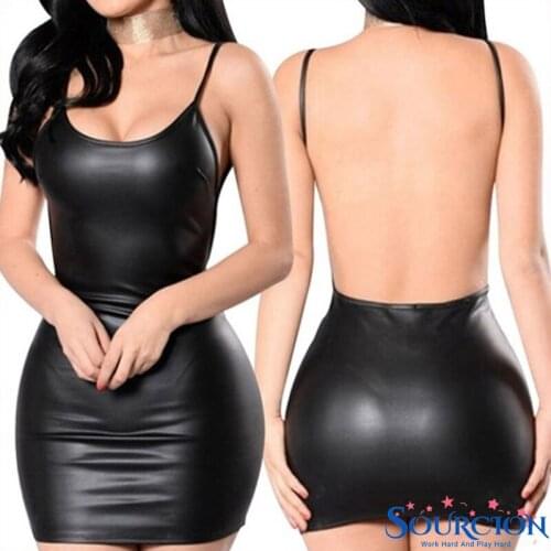 SWT Erotic Sexy Lingerie Women Babydoll Sexi Erotic Dress Sex Clothes Underwear Leather Teddy Lingerie Pole Dance Clubwear