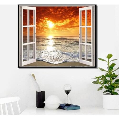 YIJIE Paintings By Numbers Landscapes