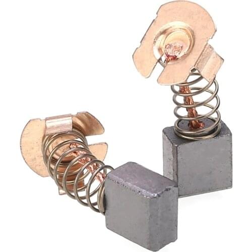 1 Pair Mini Carbon Brushes for Electric Drill Motors Replacement Parts CB441 CB-441 CB-432 194435-6 BHR241 BHR202