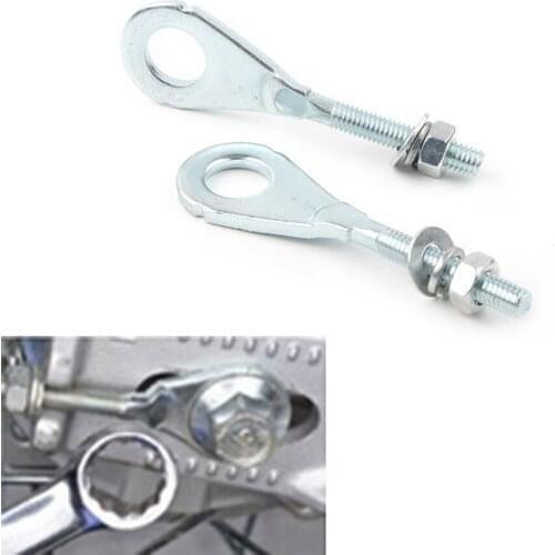 2Pcs Motorcycel Rear Chain Adjuster Tensioner For Honda CRF XR 70 80 100 XR70 XR80 CRF80 CRF100