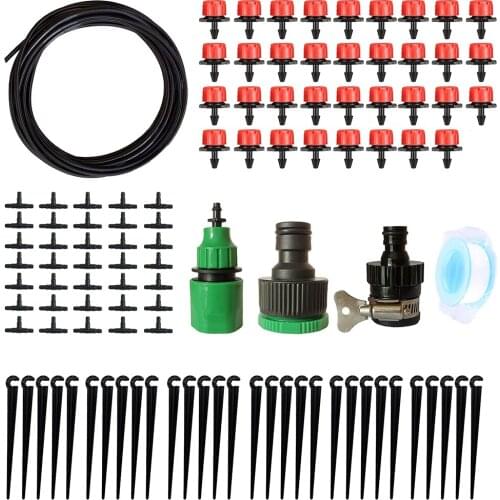 30m Garden Watering Kits with Drip Irrigation System Automatic Watering Garden Greenhouse Agriculture Hose Micro Drip Adjustable