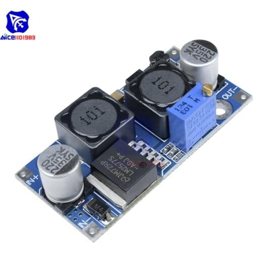 DC DC Auto Step Up Down Boost Buck Converter Module LM2577 3-35V to 1.25-30V Solar Voltage Power Supply for Arduino