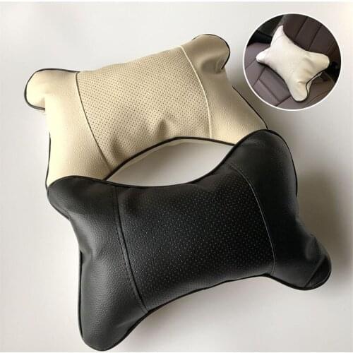 2pcs Car neck pillows universal headrest case for Chevrolet Volt EPICA Malibu Camaro Cobalt Orlando Spark