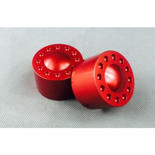 Fast Free Ship Diameter 50MM,Height 35mm all aluminum red light knob Custom Knobs
