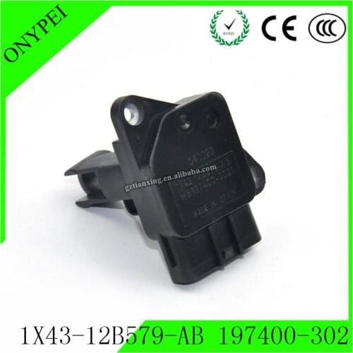 1X43-12B579-AB 197400-3021 Mass Air Flow Meter Sensor For Land Rover LR2 LR3 Jaguar XJ8 XJR 1X4312B579AB 1974003021