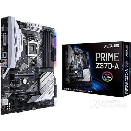 For ASUS PRIME Z370-A original motherboard DDR4 LGA 1151 USB2.0 USB3.0 64GB Z370 Desktop motherborad Free shipping
