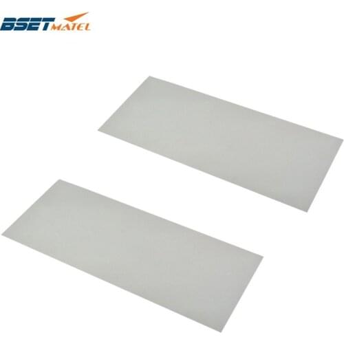 2PCS 370*150mm Inflatable Plastic Boat Kayak Gray PVC Repair Patch Kit With Glue Waterproof Patch Rib Canoe Dinghy Air Bed