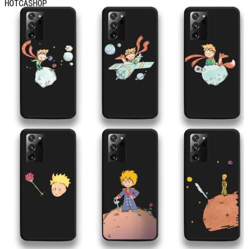 Cute cartoon Little Prince Phone Case For Samsung Galaxy Note20 ultra 7 8 9 10 Plus lite M51 M21 M31 J8 2018 Prime