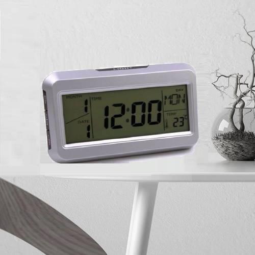 Musical Alarm Clock Light Sensor Thermometer Alarm Digital Desk Clock Bedroom