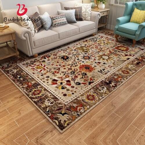 Bubble Kiss American Retro style Home Decor Carpets for Living Room Sofa Coffee Table Floor Mat Customized Bedside Area Rug