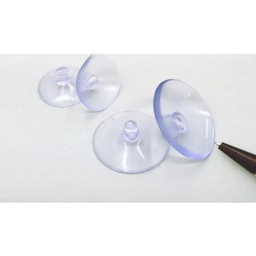 30pcs/50pcs/100pcsTransparent Suction Cup Household Silicone Strong Suction Cup Wall Hook Kitchen Bathroom Glass Home Decoration