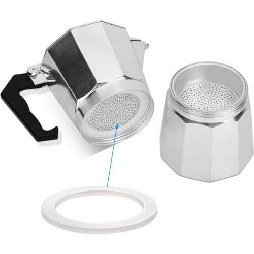 Silicone Seal Ring Flexible Washer Gasket Ring Replacenent For Moka Pot Espresso Kitchen Coffee Makers Accessories Parts