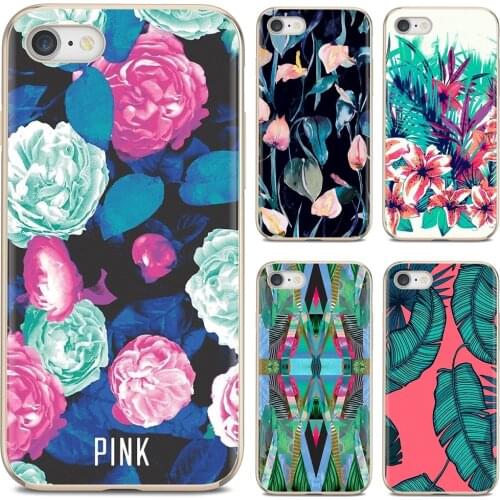 Silicone Skin Cover For Samsung Galaxy Note 3 4 5 8 9 S3 S4 S5 Mini S6 S7 Edge S8 S9 S10 Plus Hibiscus flowers silk leaves