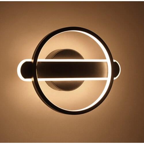 Modern Minimalist Living Room Hotel Bedside Led Wall Lamp Personality Aluminum Wall Lamp Aisle Staircase Corridor Entrance Lamp