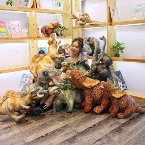 Tyrannosaurus Dolls Giant Size Dinosaur Plush Toy Lifelike Earthquake Dragon Soft Stuffed Animals Boys Birthday Gifts