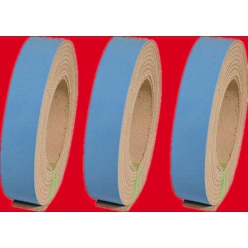 Haze Blue Top Layer Vegetable Tanned Pure Cowhide Rope 2 mm Thick Diy Bracelet Rope Bag with Rope Vowhide Strip Leather