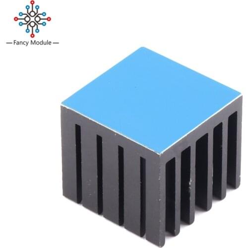 2Pcs Computer Cooler Radiator Aluminum Heatsink Heat sink for Electronic Chip Heat dissipation Cooling Pads 22*22*25mm