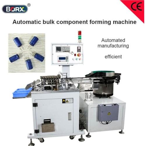 Automatic bulk component forming machine LED light emitting diobes foot cutter diodes feet bend and cut machine