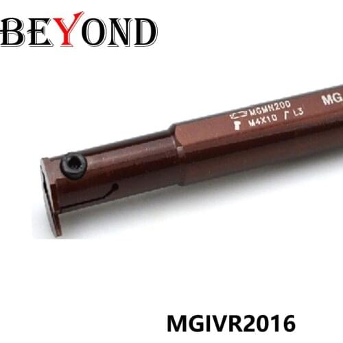 BEYOND Turning Toolholder MGIVR 2016 MGIVR2016-1.5T6 2T5 2.5T5 3T7 4T7 Internal Cutting holder Lathe Cutter CNC Cutter