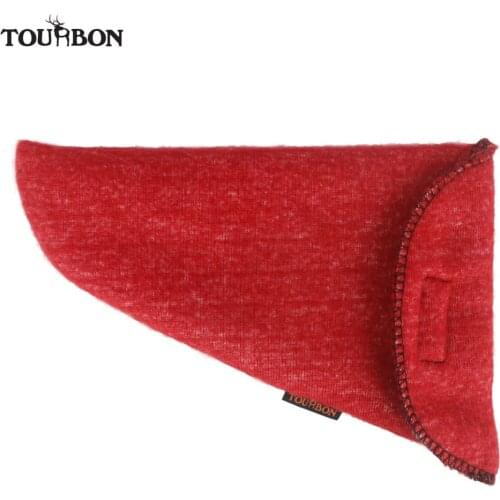 Tourbon Tactical Shooting Pistol Handgun Socks Case Pouch Silicone Treated Holster Gun Protector Storage Fabric 26CM