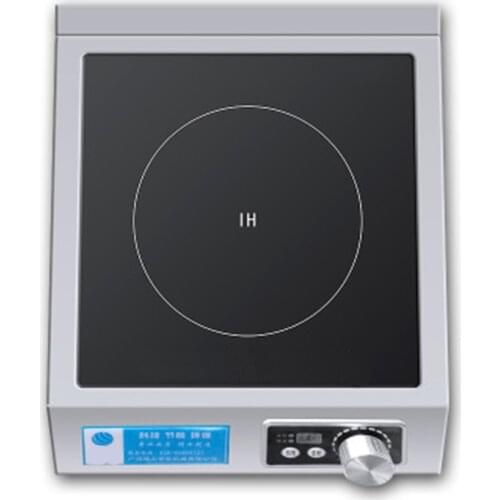 Commercial Induction Cooker 3500w Commercial Soup Stove Flat Desktop Low Power Heating Stir-Frying Stove 3.5kw