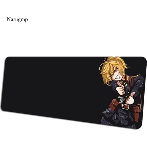 Youjo Senki mouse pad 800x400x3mm gaming mousepad anime home office notbook desk mat Popular padmouse games pc gamer mats